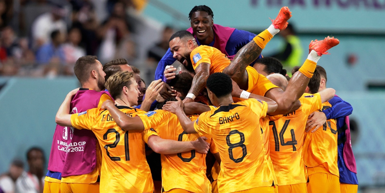 विश्वकप फुटबल : नेदरल्यान्ड्स क्वाटरफाइनलमा